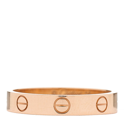 Cartier 18K Pink Gold 3.5mm LOVE Wedding Band Ring 56 7.5 1 of 4