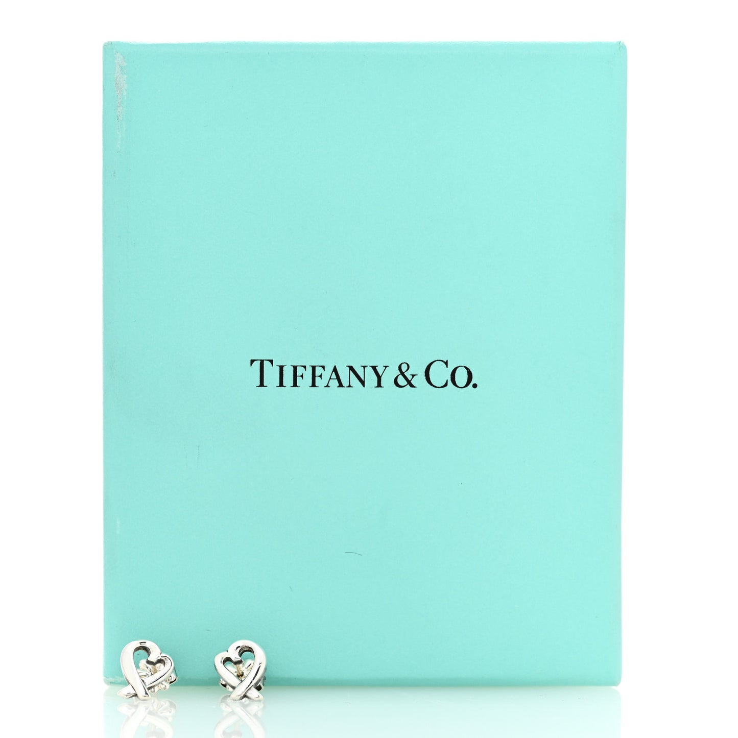 Sterling Silver Mini Paloma Picasso Loving Heart Earrings