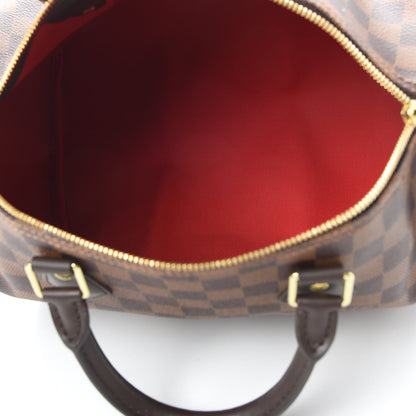 Louis Vuitton Damier Ebene Speedy Bandouliere 30 5 of 14