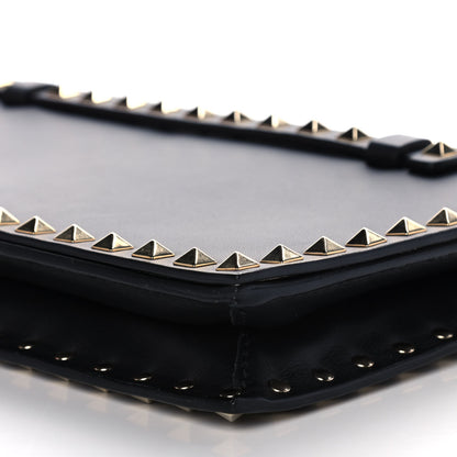 Valentino Garavani Nappa Rockstud Wristlet Clutch Black 9 of 9