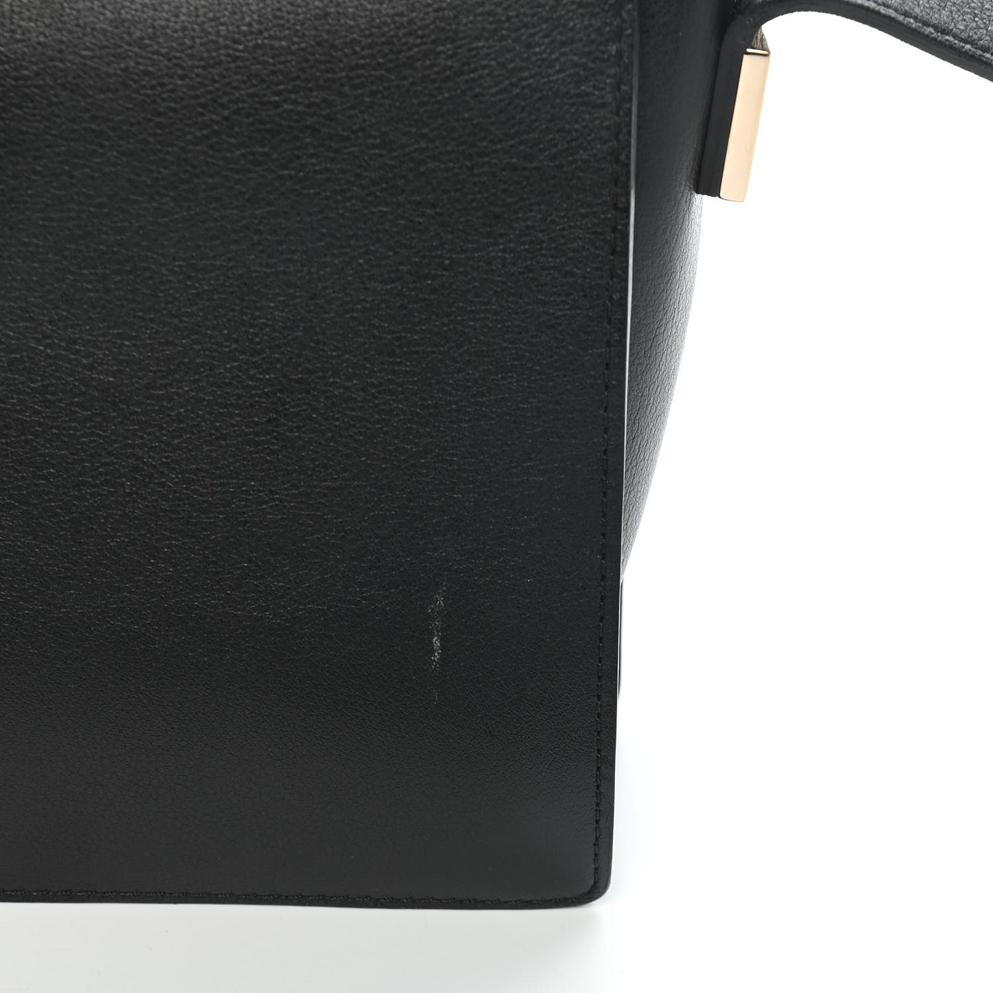 Supple Calfskin PM Madame Shoulder Bag Black