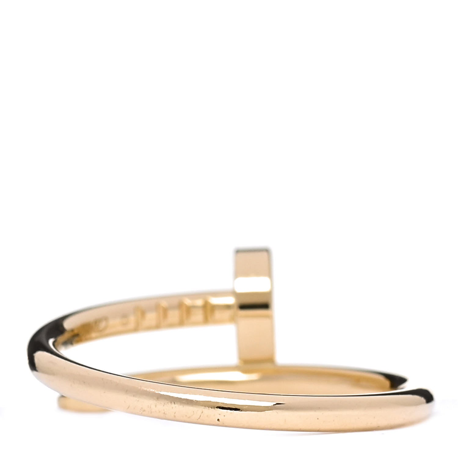Cartier 18K Yellow Gold Small Juste Un Clou Ring 52 6 3 of 5