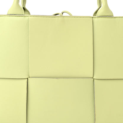 Bottega Veneta Nappa Maxi Intrecciato Medium Arco Tote Lemon 7 of 12