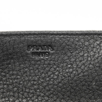 Prada Vitello Daino Continental Flap Wallet Nero Black 6 of 8