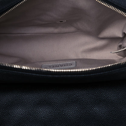 Chanel Caviar Quilted Jumbo Easy Flap Black 5 of 11