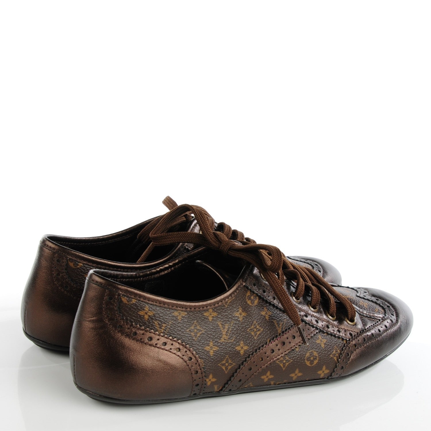 Louis Vuitton Calfskin Monogram Lyrics Sneakers 39 4 of 9