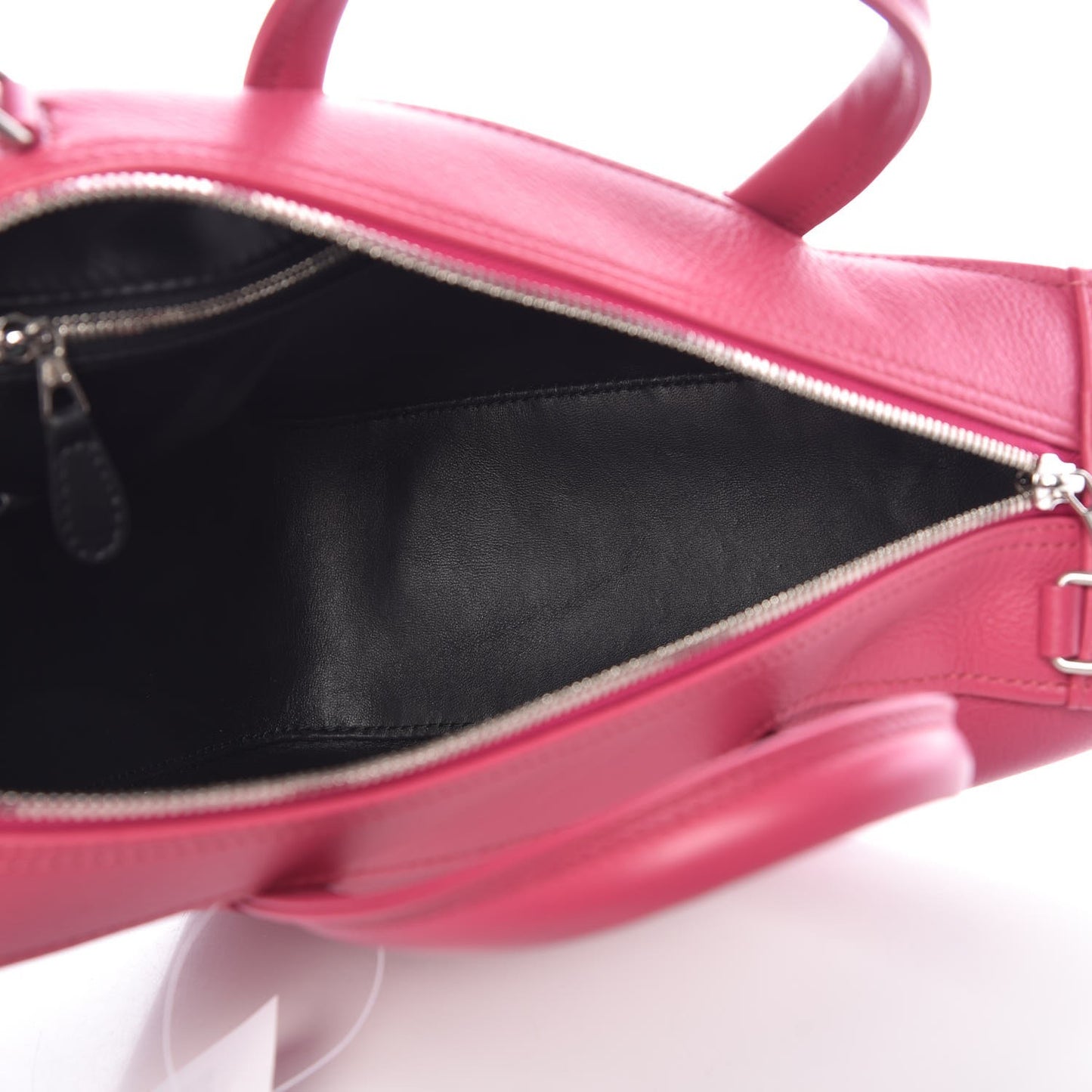 Calfskin S Triangle Duffle Pink