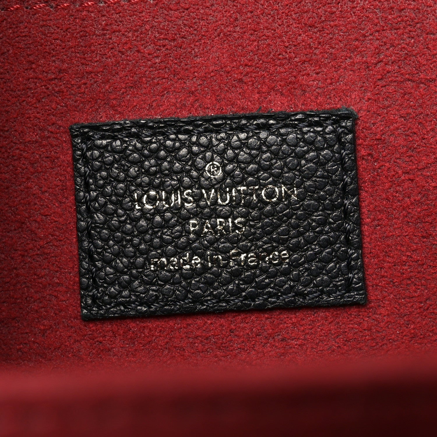 Louis Vuitton Empreinte Monogram Giant Pochette Metis Black Beige 6 of 10