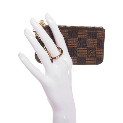 Louis Vuitton Damier Ebene Key Pouch 2 of 8