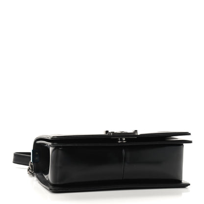 Chanel Glazed Calfskin Medium Boy Flap Black 3 of 12