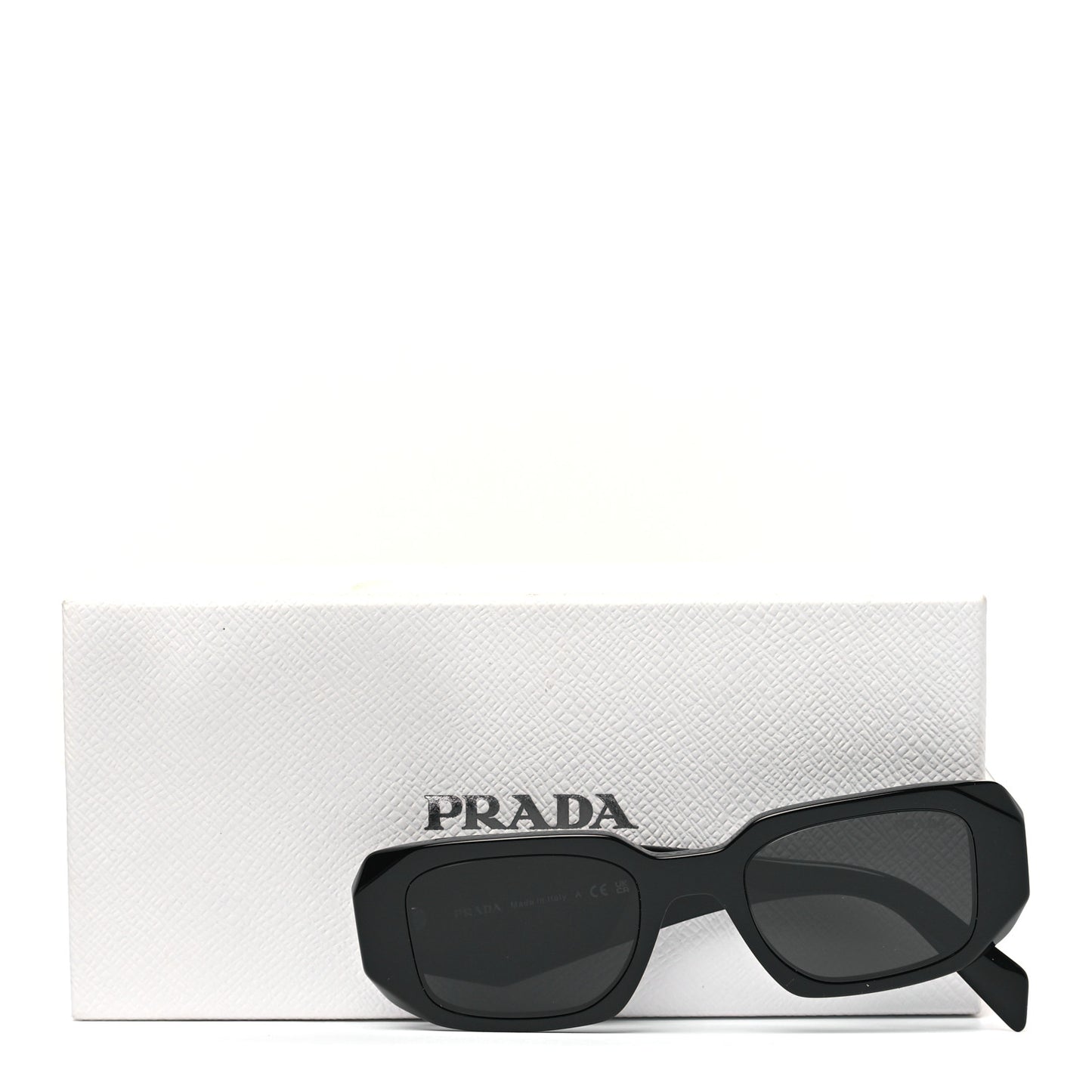 Acetate Symbole Sunglasses SPR 17W Black
