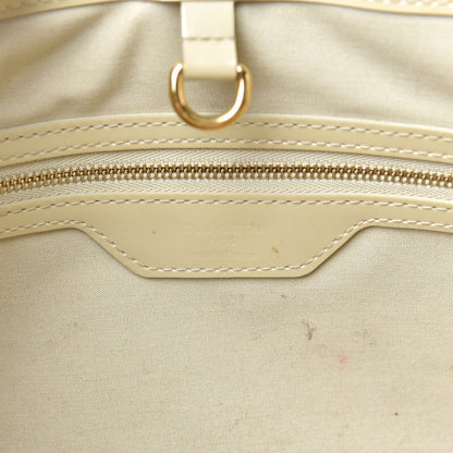 Louis Vuitton Vernis Wilshire MM Blanc Corail 6 of 17