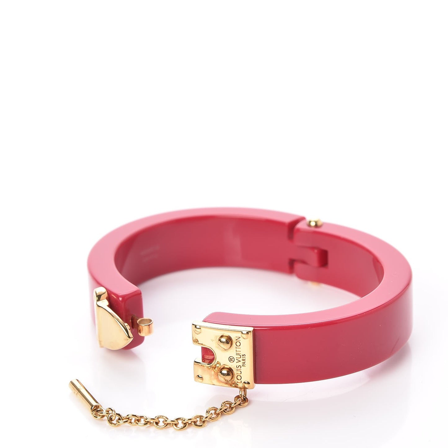 Resin Lock Me Bracelet Rose Indien