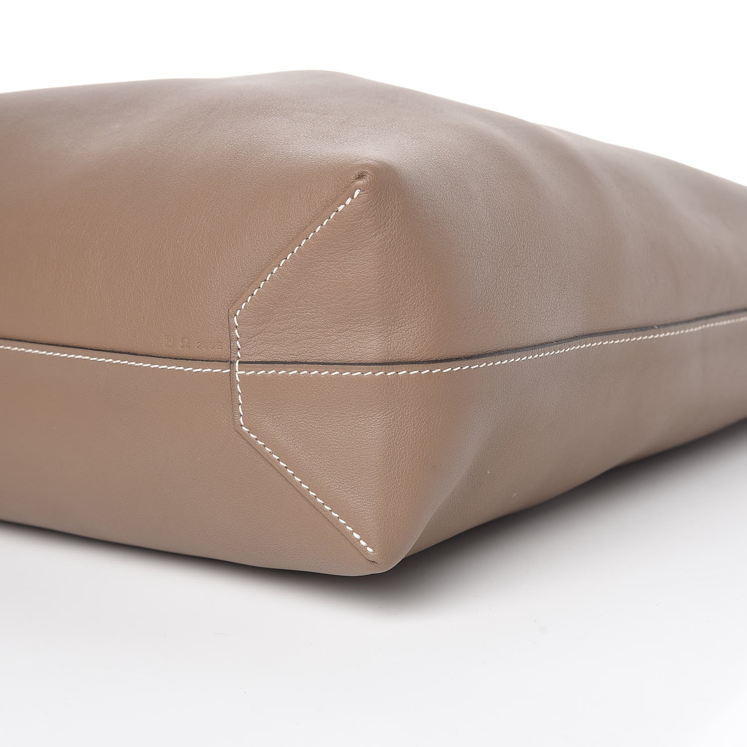 Hermes Sikkim Taurillon Clemence Double Sens 36 Etoupe 12 of 17