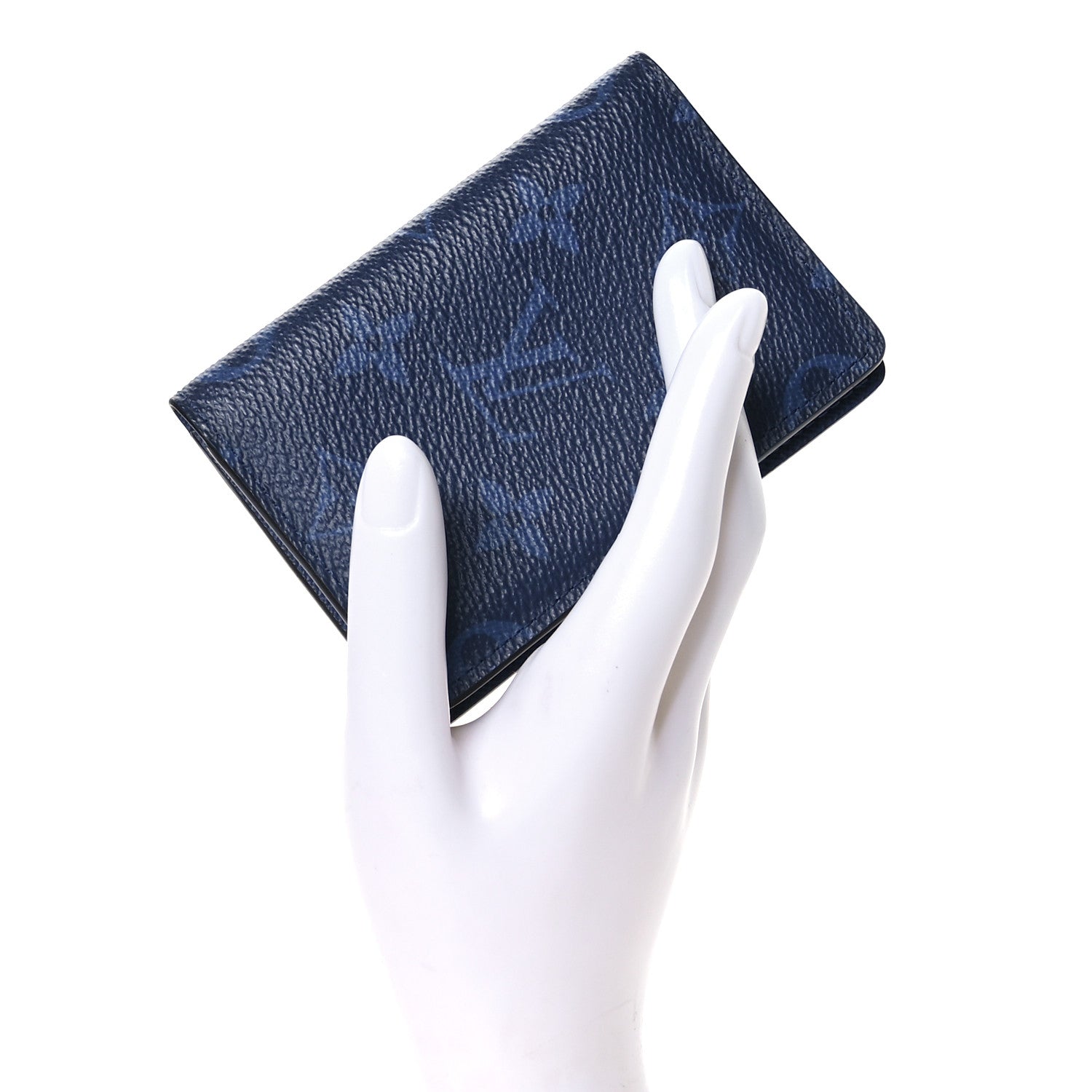 Louis Vuitton Taigarama Pocket Organizer NM Cobalt 2 of 9