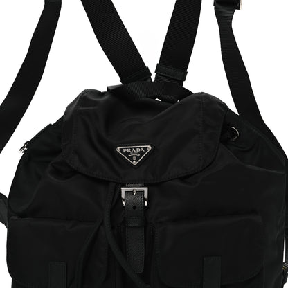 Prada Re-Nylon Saffiano Medium Backpack Black 8 of 10