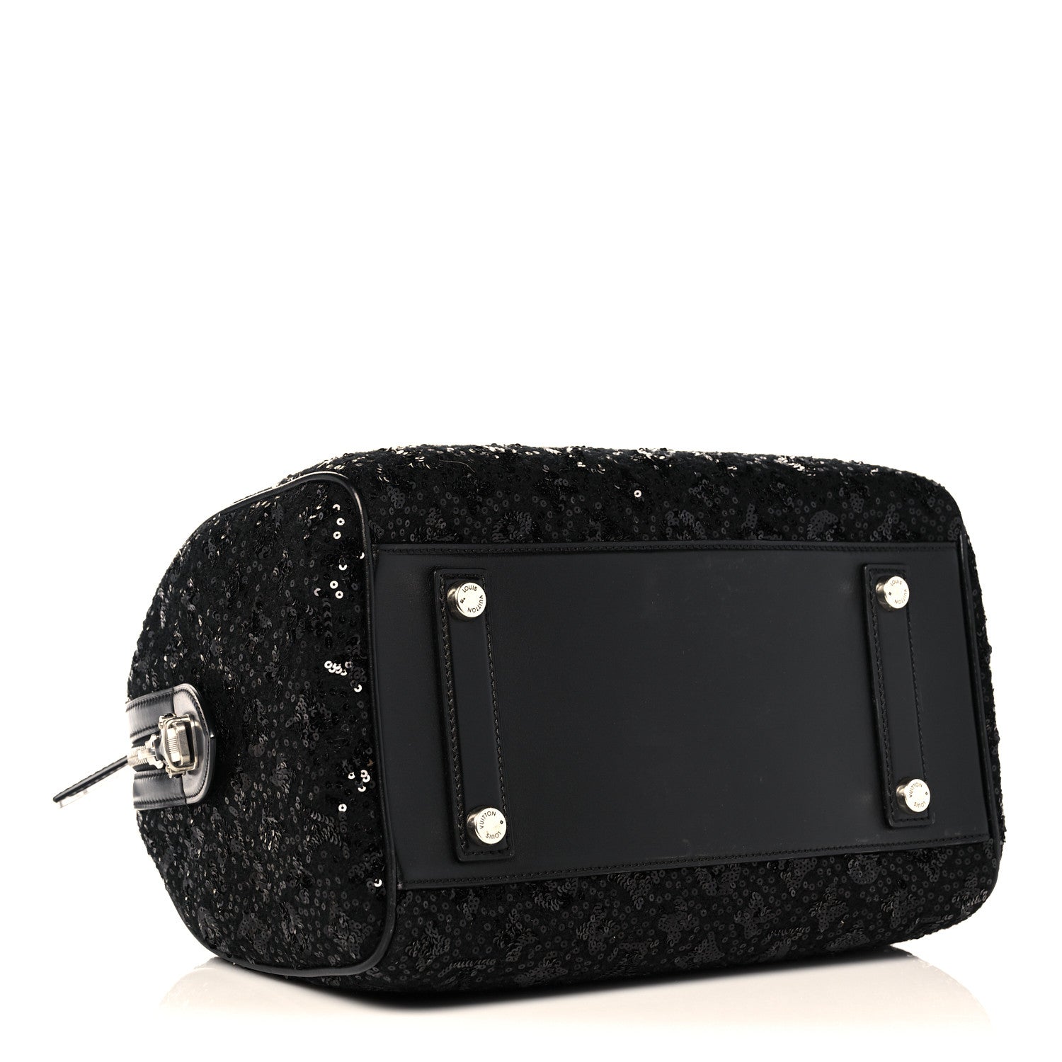 Louis Vuitton Sequin Monogram Sunshine Express Speedy Black 4 of 11