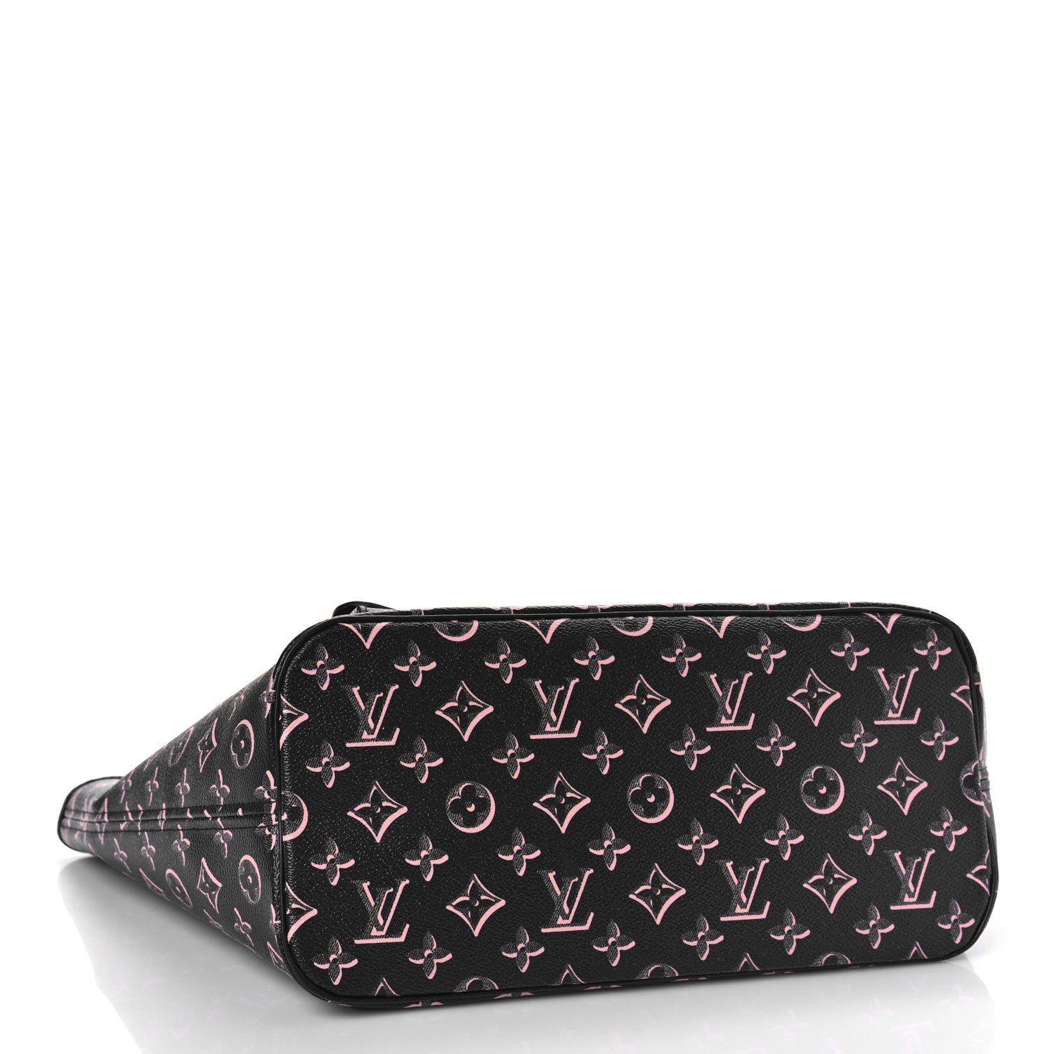 Louis Vuitton Monogram Fall For You Neverfull MM Black 4 of 8