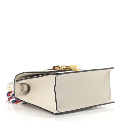 Gucci Calfskin Mini Sylvie Top Handle Bag White 3 of 9