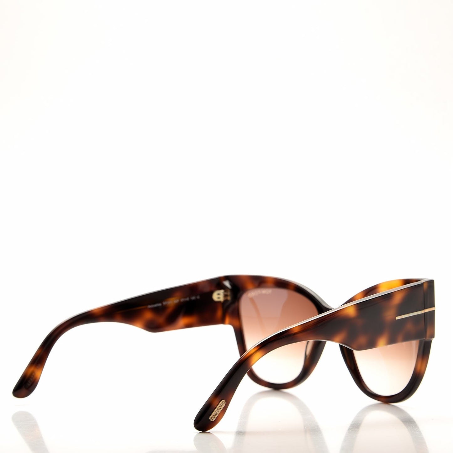 Acetate Anoushka Cat Eye Sunglasses TF371 Tortoise Shell