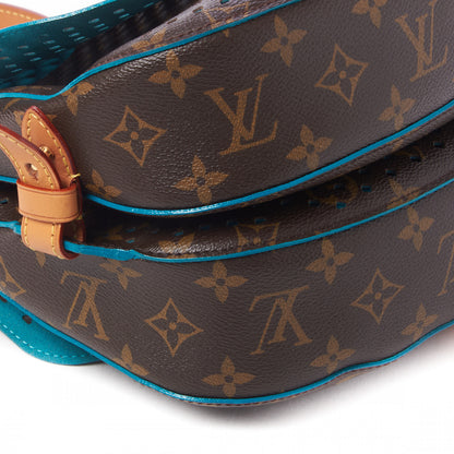 Louis Vuitton Monogram SC Flore Saumur Teal 6 of 10