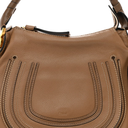 Chloe Calfskin Large Marcie Hobo Nut 5 of 10