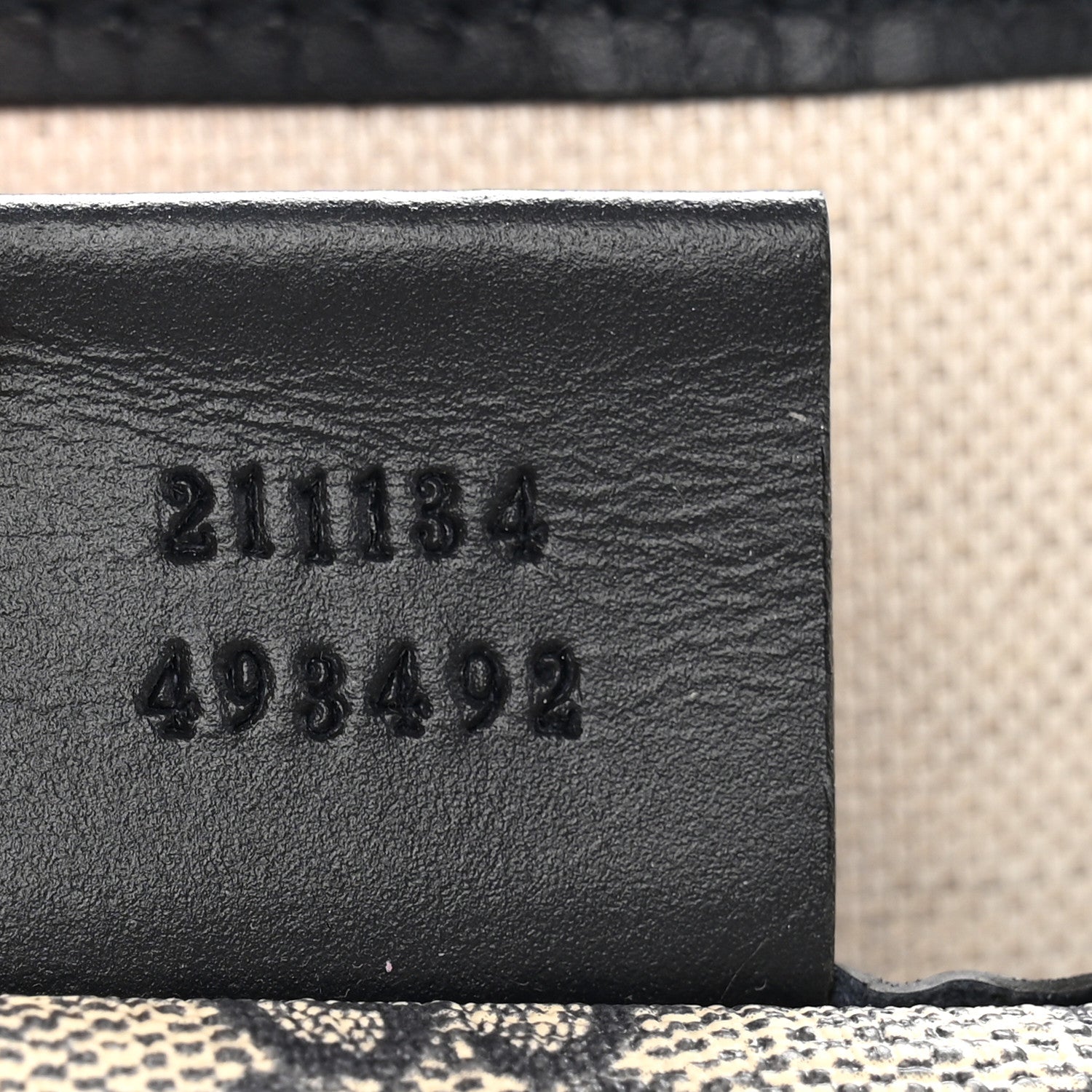 Gucci GG Plus Monogram Medium Signature Web Loop Tote Navy 7 of 11