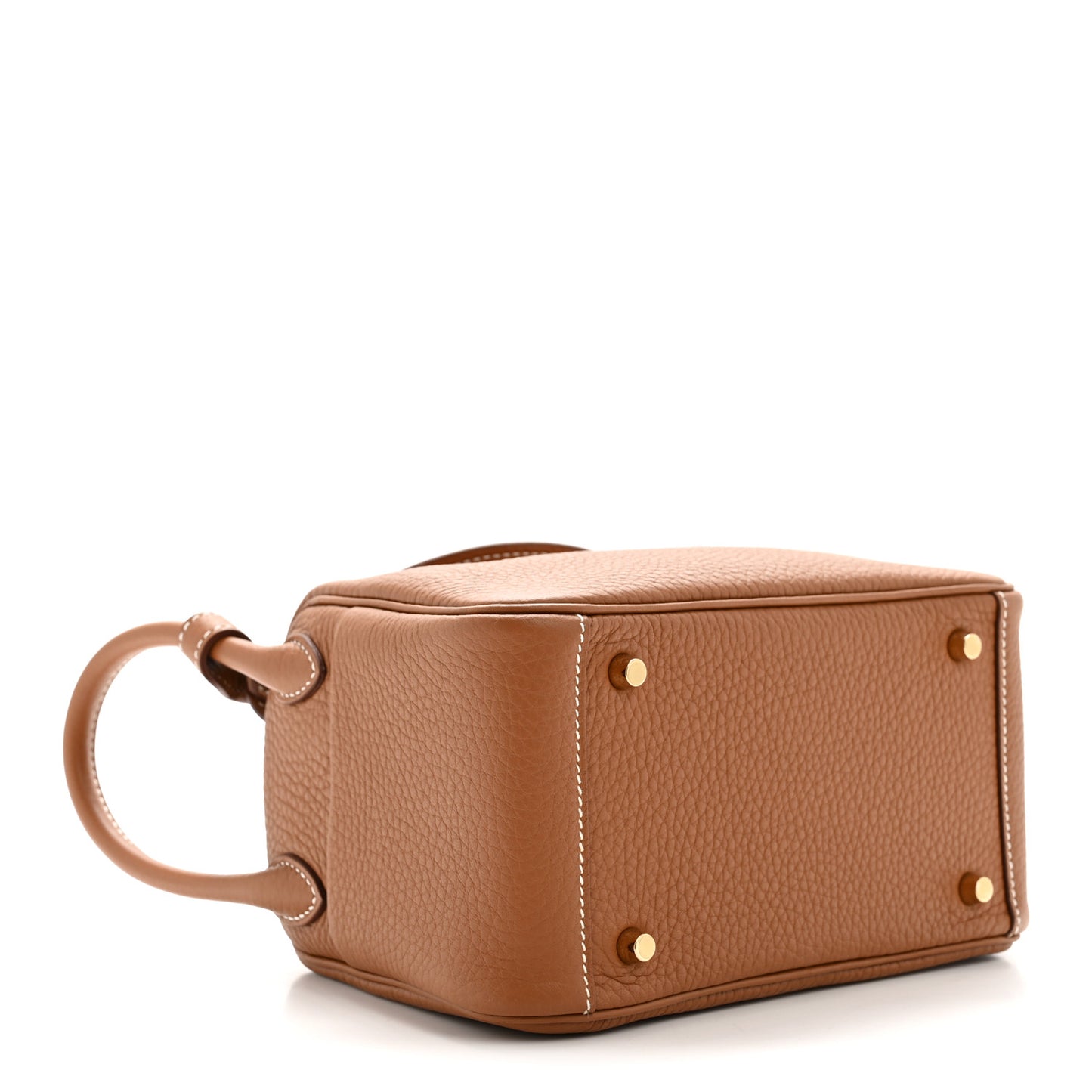 Taurillon Clemence Mini Lindy 20 Gold