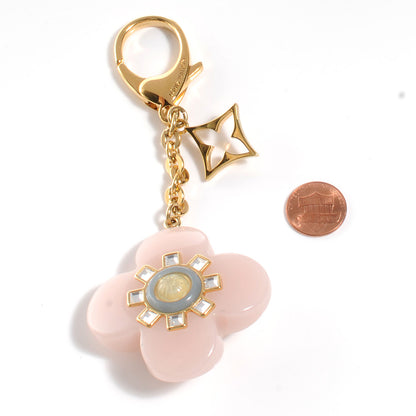 Louis Vuitton Fleur d Etoile Bag Charm Rose 2 of 6