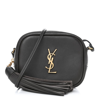Saint Laurent Nappa Monogram Blogger Bag New Vert Fonce 1 of 4