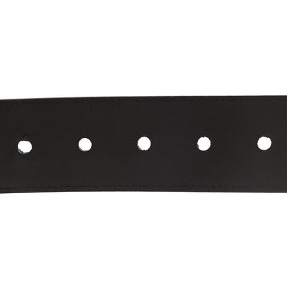 Gucci Monogram Dollar Calfskin 40mm Belt 105 42 Beige Ebony Testa di Moro 5 of 5