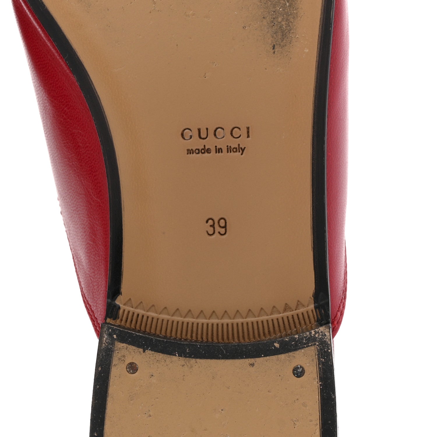 Gucci Malaga Kid Womens Princetown Slippers 39 Hibiscus Red 7 of 13