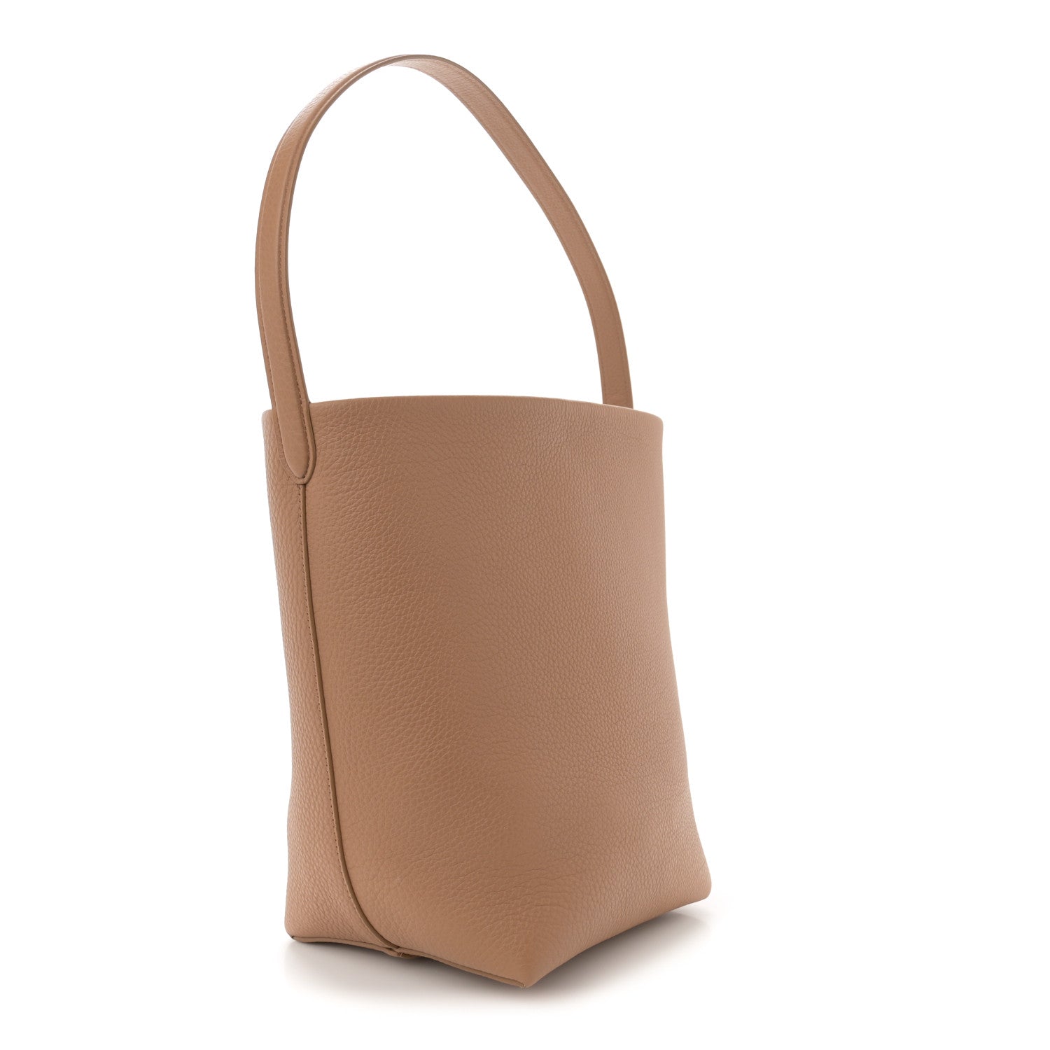 The Row Grained Calfskin Medium N/S Park Tote Cinnamon 3 of 11