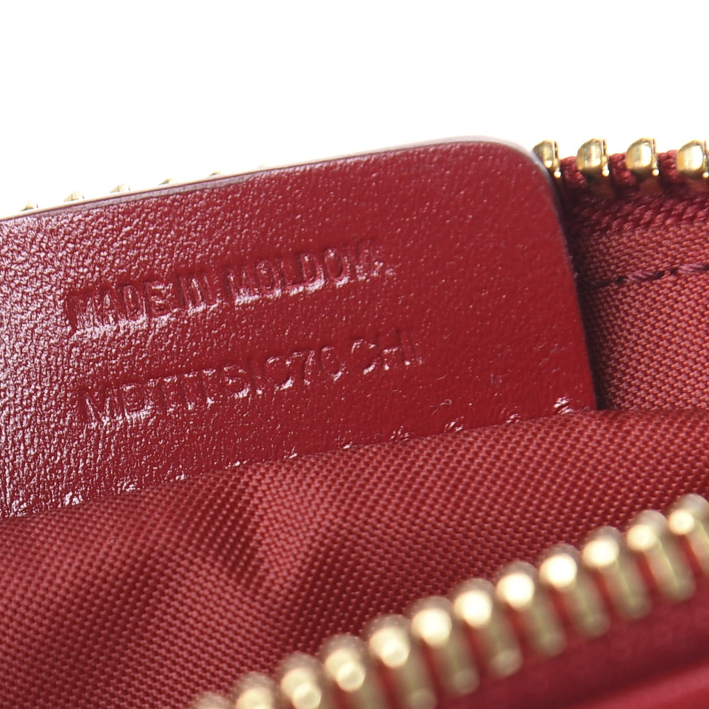 Haymarket Check Clara Pochette Military Red