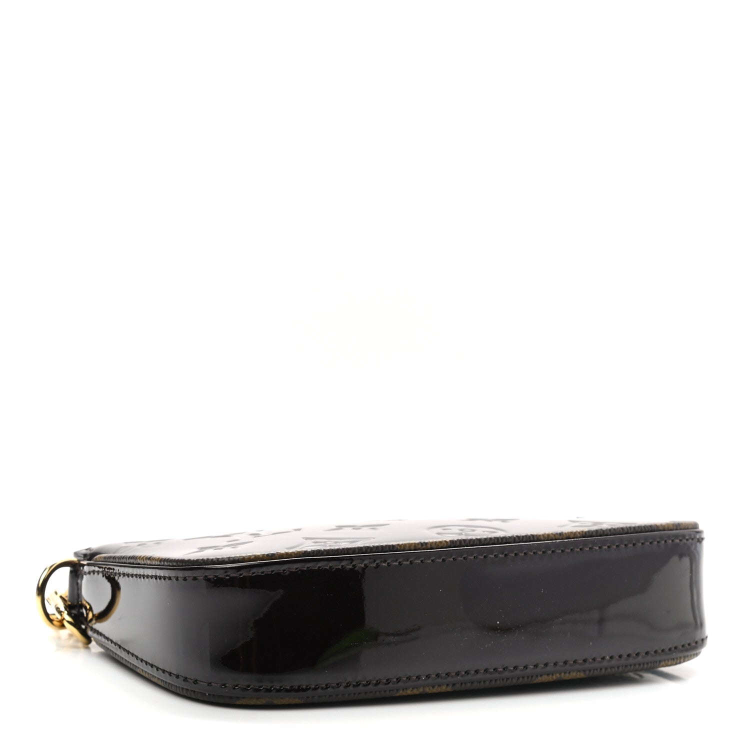 Louis Vuitton Vernis Monogram Mini Pochette Accessories Amarante 4 of 7