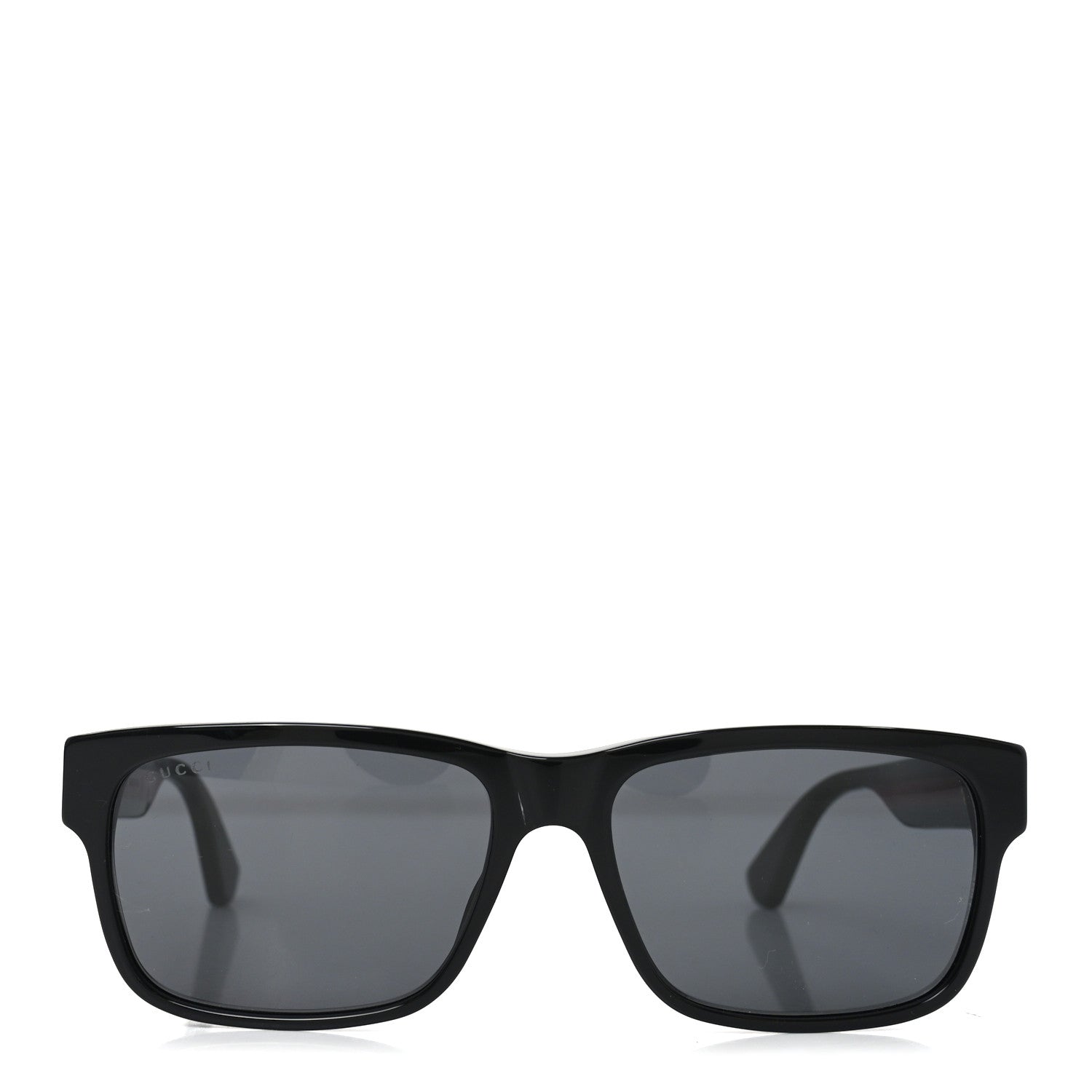 Gucci Acetate Square Frame Web Sunglasses GG0340S Black 2 of 7