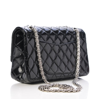 Chanel Glazed Calfskin Quilted 2.55 Reissue 225 Flap Black 3 of 8
