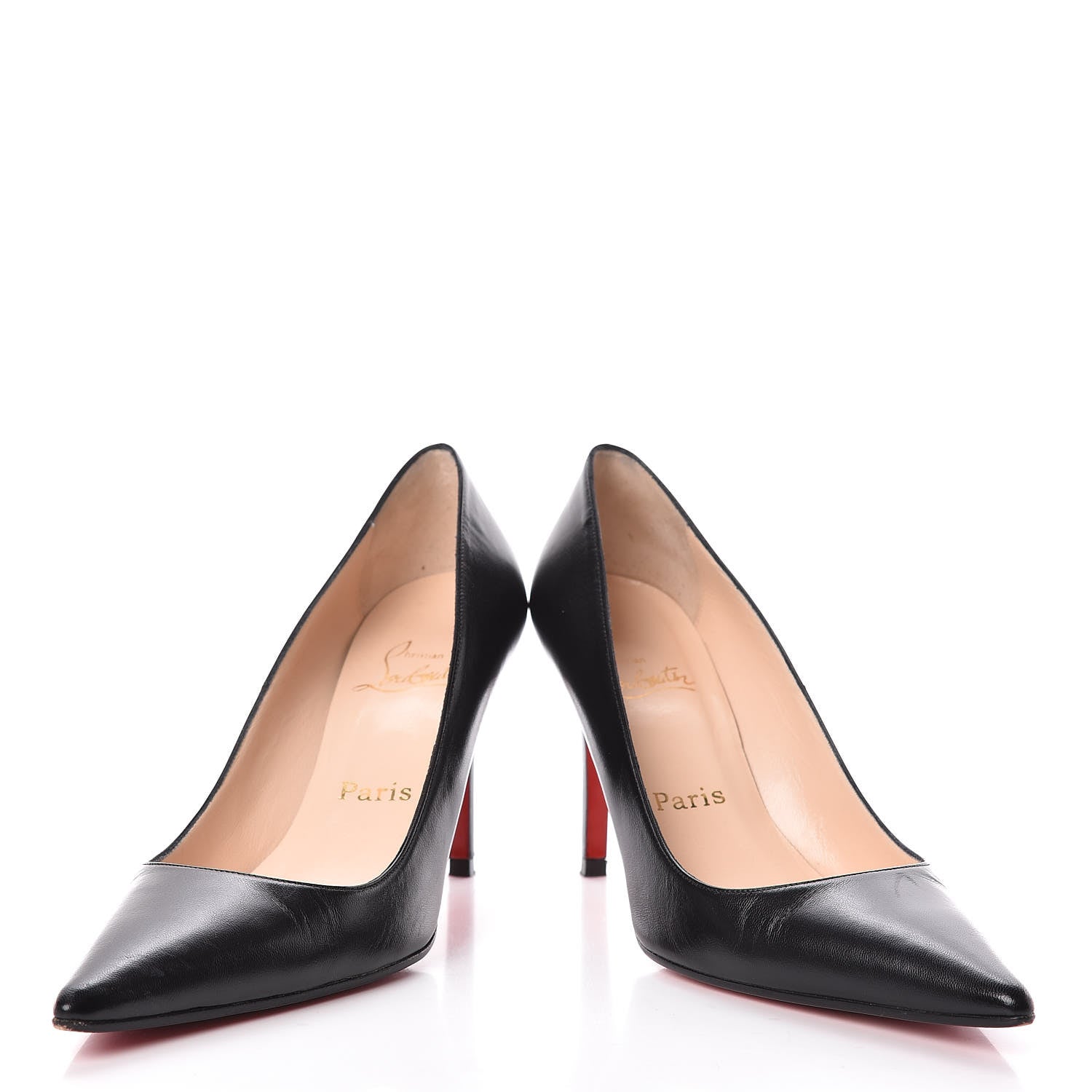 Christian Louboutin Shiny Nappa 85 Pumps 37.5 Black 6 of 14