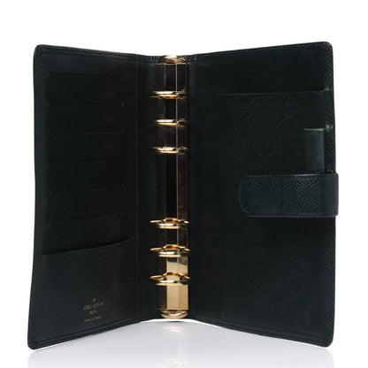 Louis Vuitton Taiga Medium Ring Agenda Cover Epicea 4 of 5