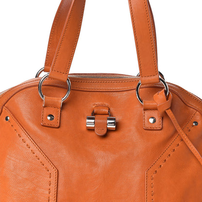 Saint Laurent Calfskin Large Muse Orange 11 of 11