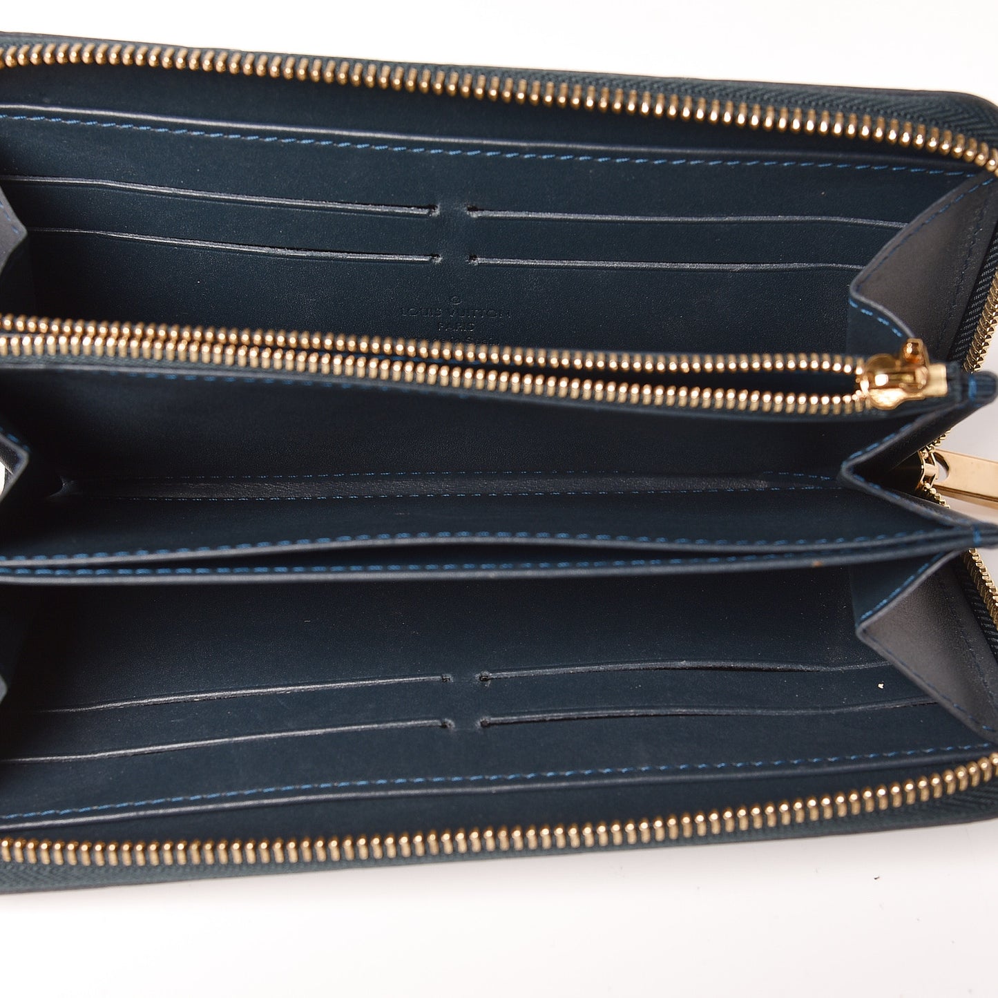 Vernis Zippy Wallet Blue Nuit