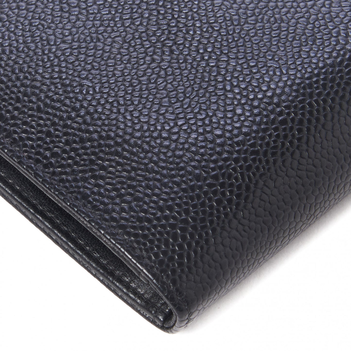 Caviar Timeless CC French Wallet Black