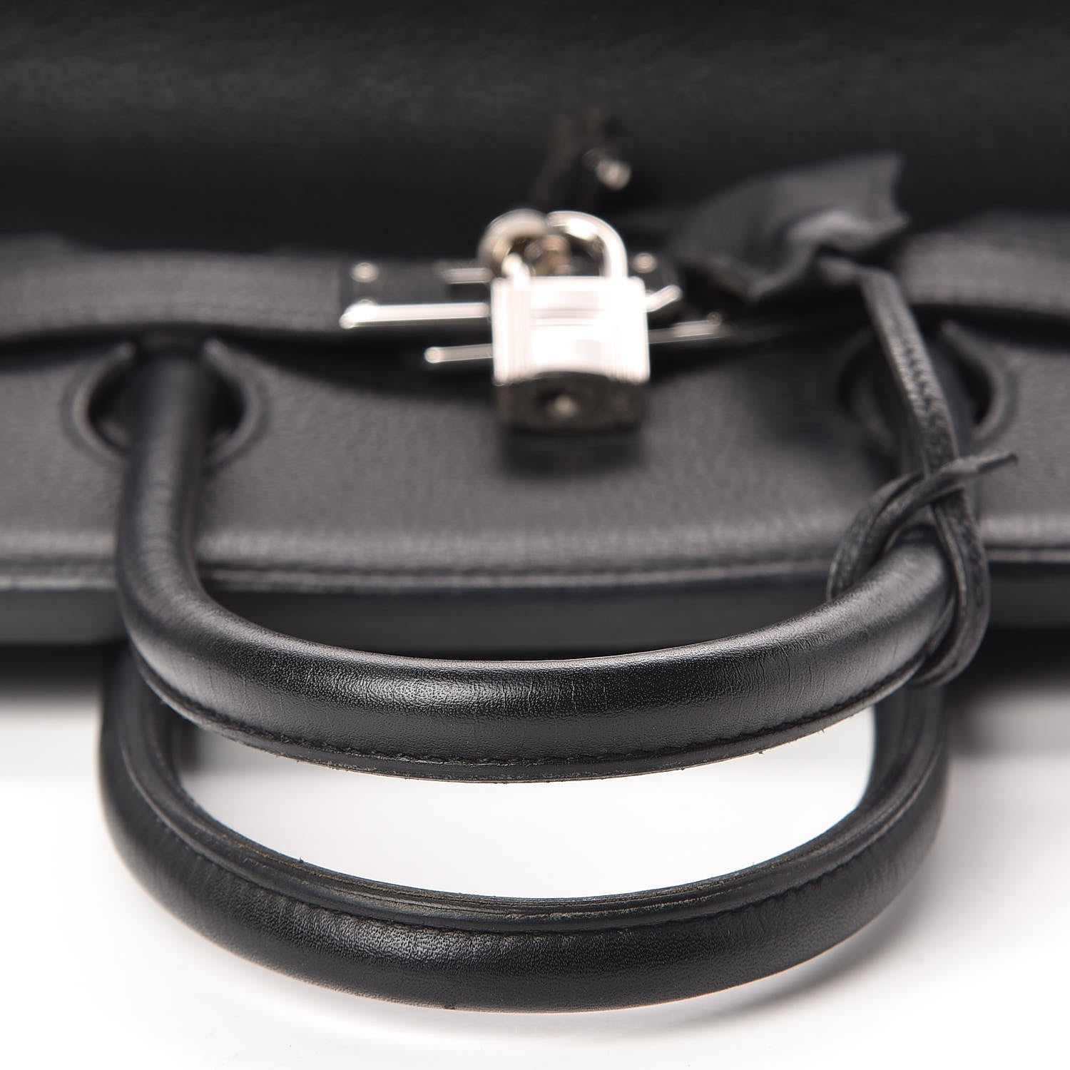 Hermes Taurillon Clemence Birkin 35 Black 10 of 37