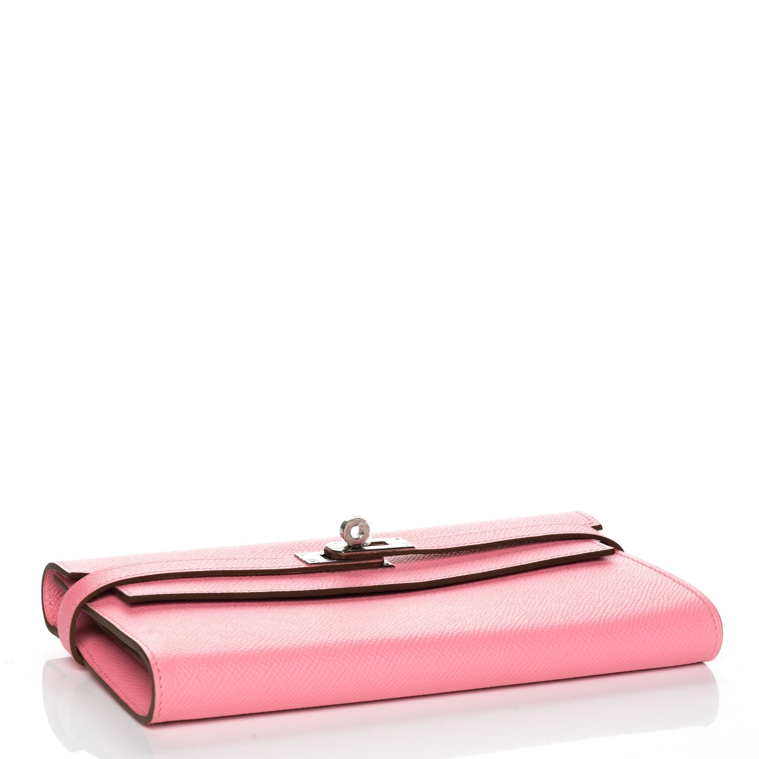 Hermes Epsom Kelly Longue Wallet Rose Confetti 4 of 18