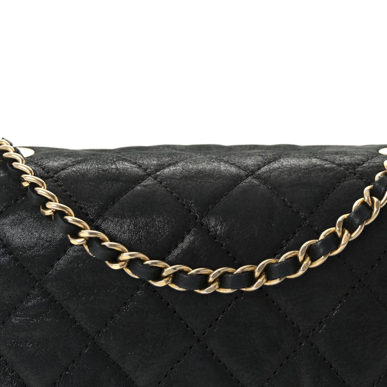 Chanel Iridescent Calfskin Quilted Small Chic Quilt Flap Black 8 of 11