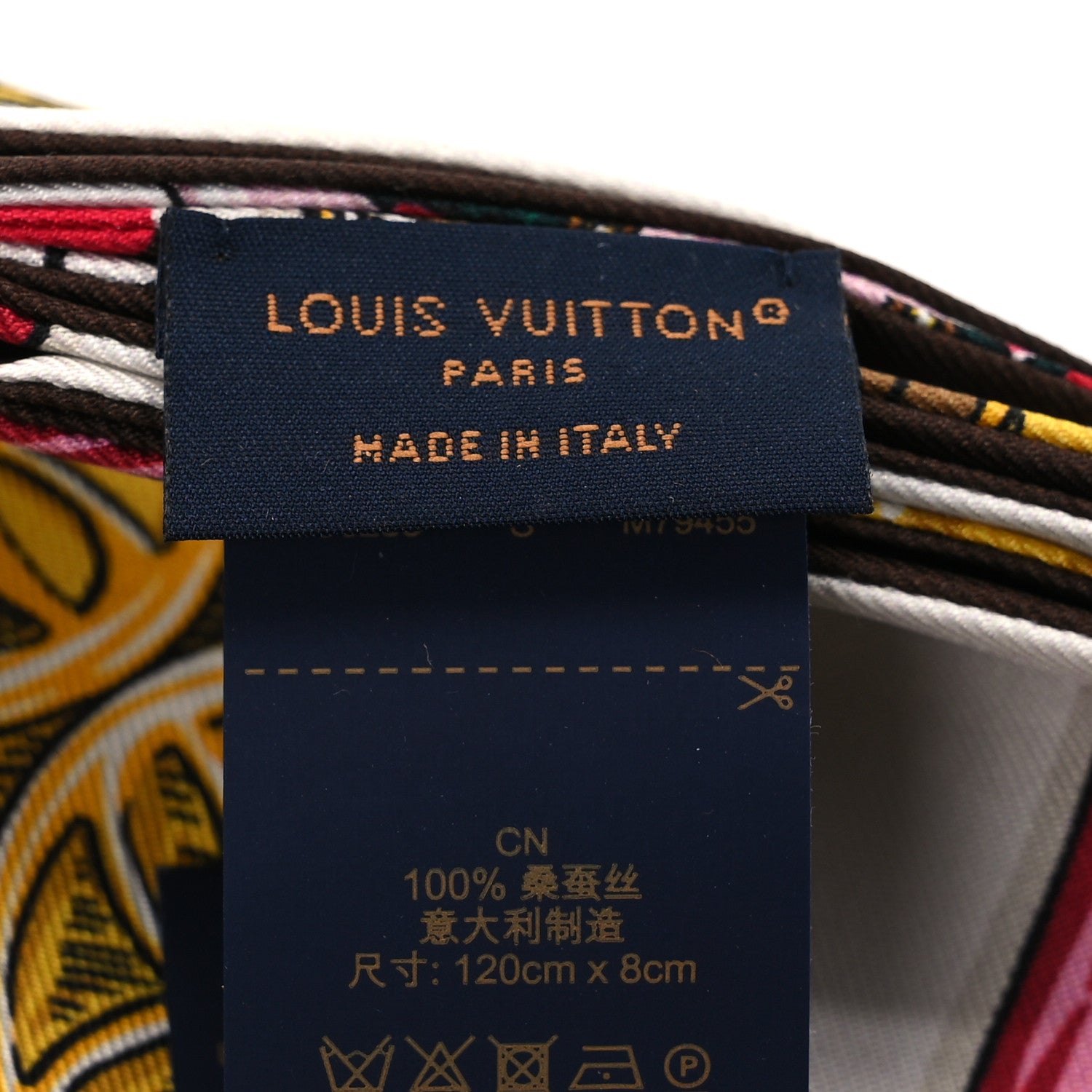 Louis Vuitton Silk Monogram 2023 Christmas Animation Ornaments Bandeau Brown Multicolor 3 of 3
