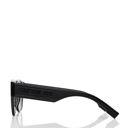 Christian Dior Acetate Square DiorID1 Sunglasses Black 3 of 7