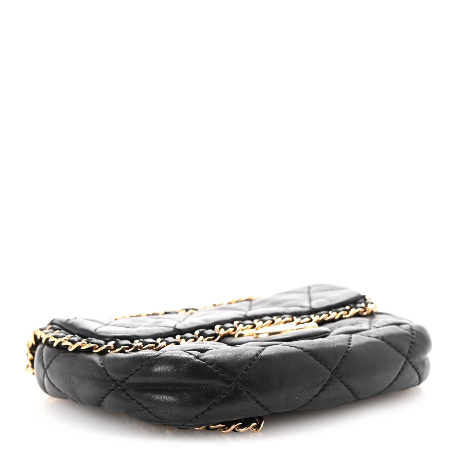 Chanel Calfskin Mini Chain Me Flap Black 4 of 10