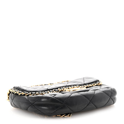 Chanel Calfskin Mini Chain Me Flap Black 4 of 10