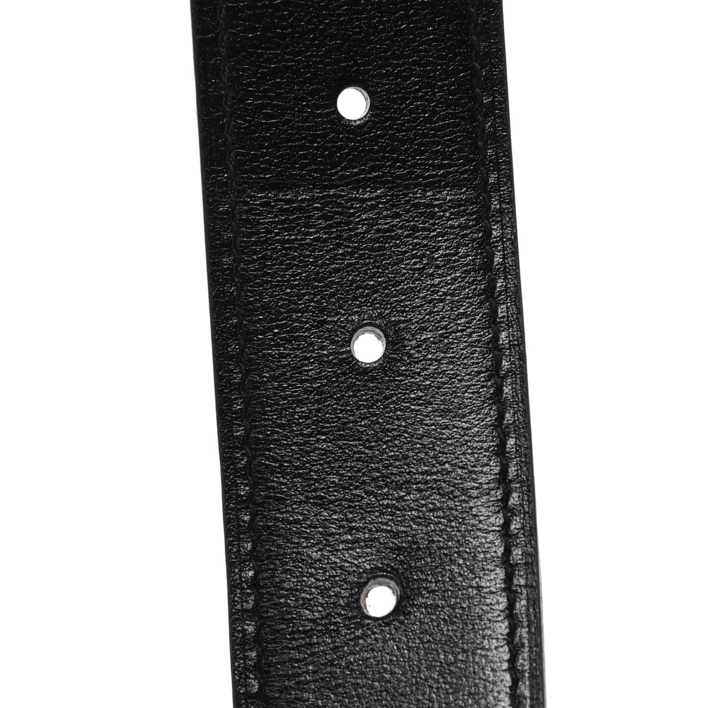 Box Togo Martelee H Belt 32mm Belt 95 Black Gold